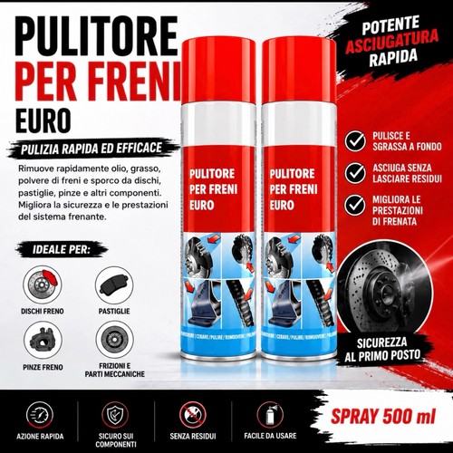 Pulitore freni 500ml - pulitore,